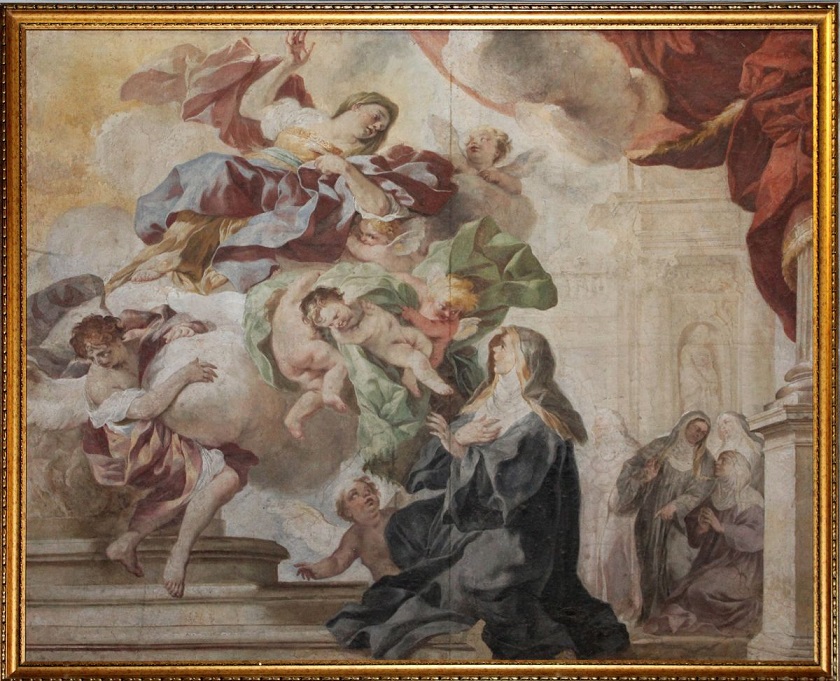 Visione di Suor Agneta, 1680